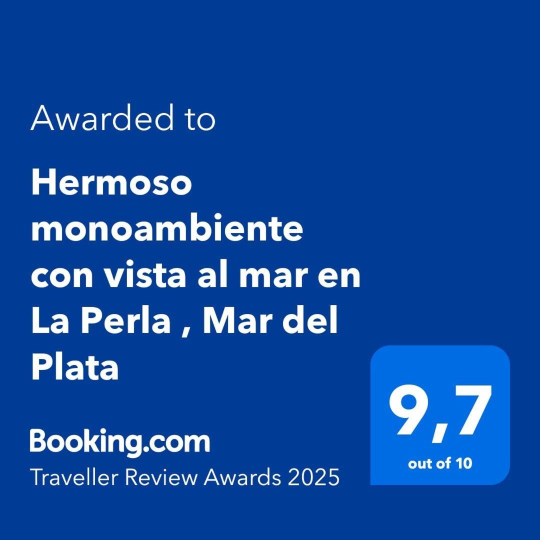Hermoso Monoambiente Con Vista Al Mar En La Perla , Mar Del Plata Exteriér fotografie